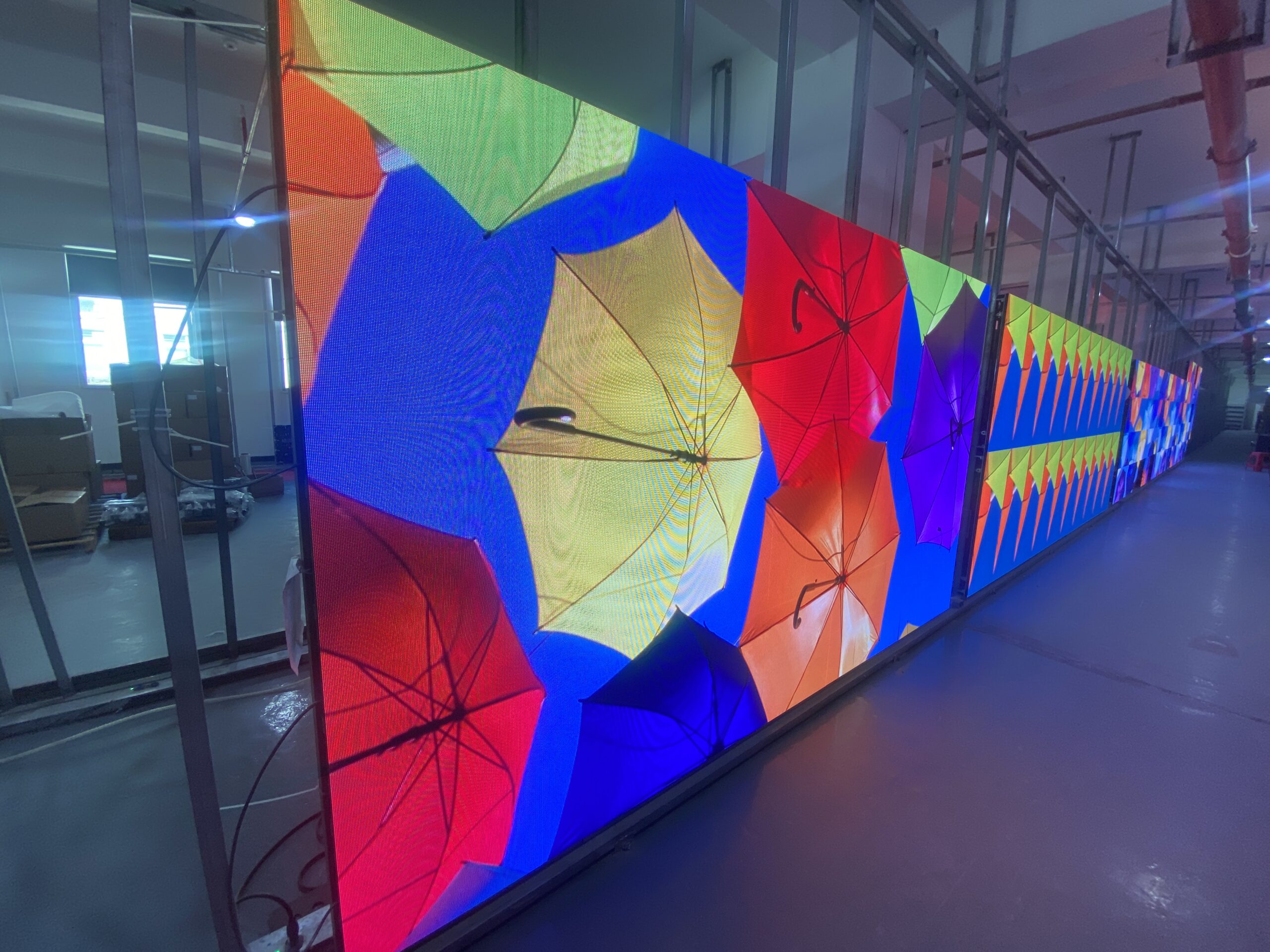 p391 Outdoor led wall screen